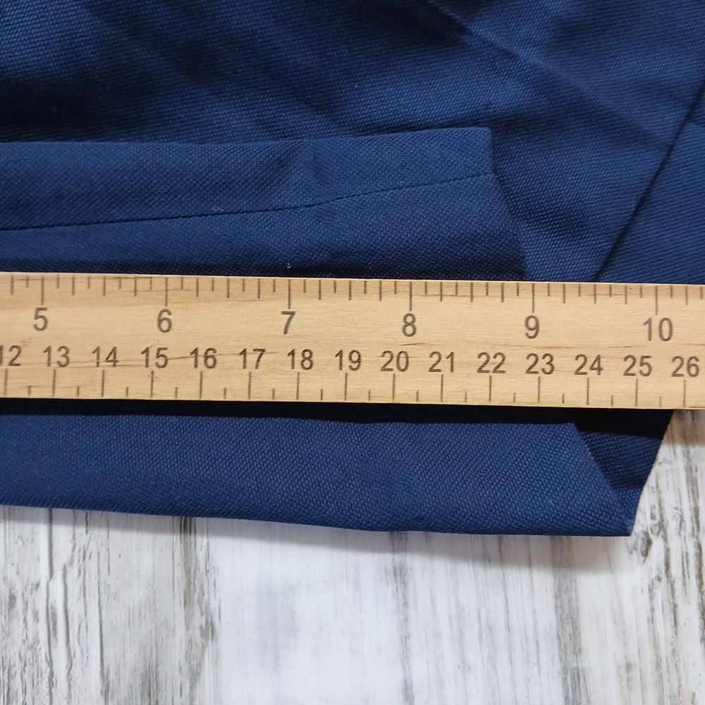 Polo Golf Ralph Lauren Mens Navy Blue Pleated Shorts Size 32 Polyester 5835323LS
